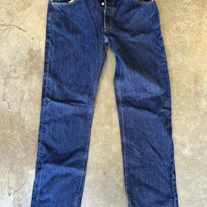 Levi's Blue Straight Jeans